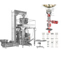 Multi-head weigher filling packing and sealing machine